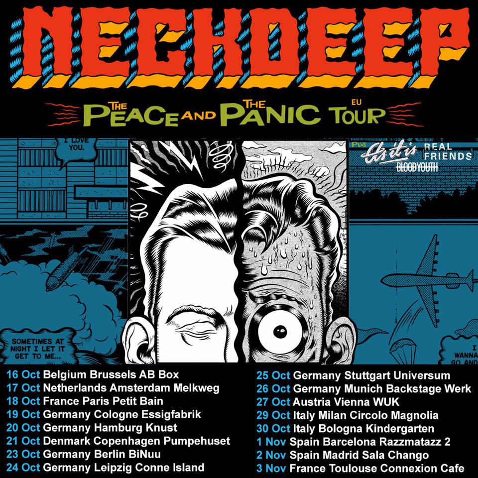 Neck Deep Announce A Bunch Of Support Acts For Their European & UK Tour