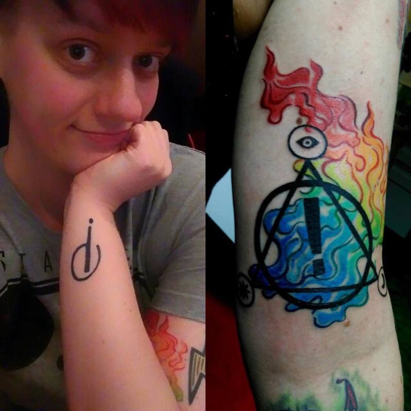 HUSH on Instagram: ““Hey look Ma I made it!” 😈 Tattoo by  @jaredbent_tattoos” | Tattoos, Portrait tattoo, Hush hush